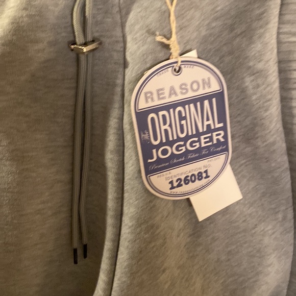 Reason Original Grey Jogger NWT - Picture 5 of 9